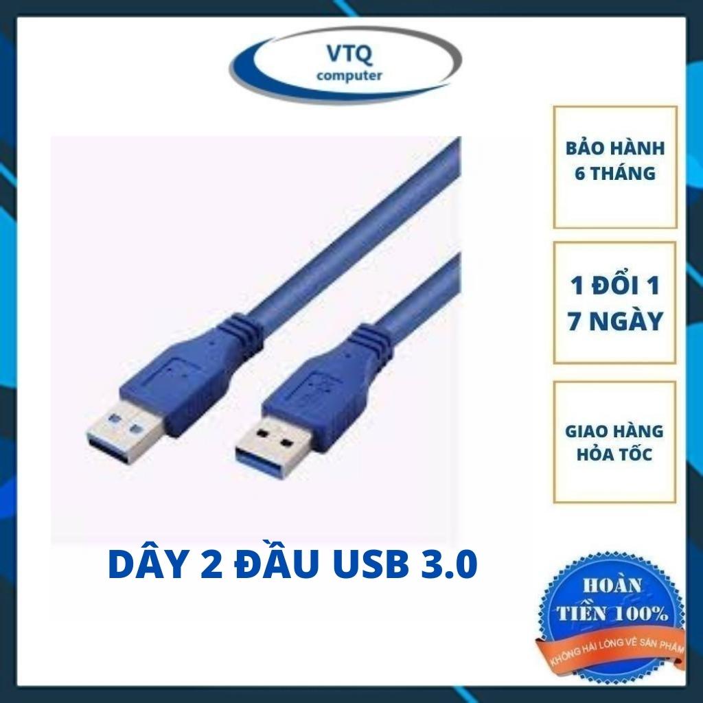 Dây nối USB 2 đầu đực 60cm 3.0 cao cấp - Dây USB MP3 hàng chất lượng cao giá rẻ