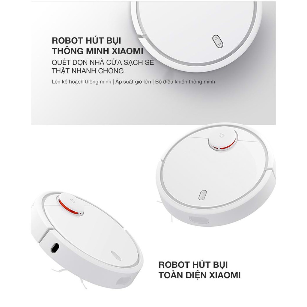 Robot Hút Bụi Xiaomi Mi Robot Vacuum Mop P - Hàng Chính Hãng - Bảo hành chính hãng 12 Tháng