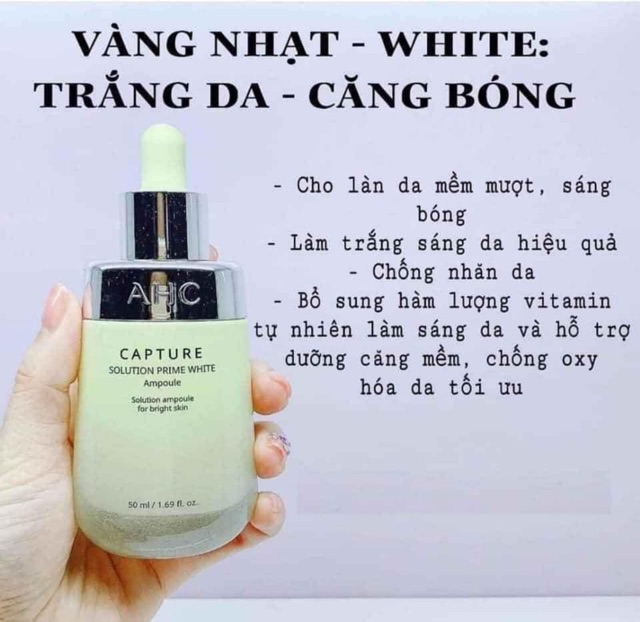 [Mã 151FMCGSALE1 giảm 10% đơn 250K] [Chính Hãng + Nội Địa Hàn] SERUM CAO CẤP AHC CHỐNG LÃO HOÁ SÁNG DA MỜ THÂM