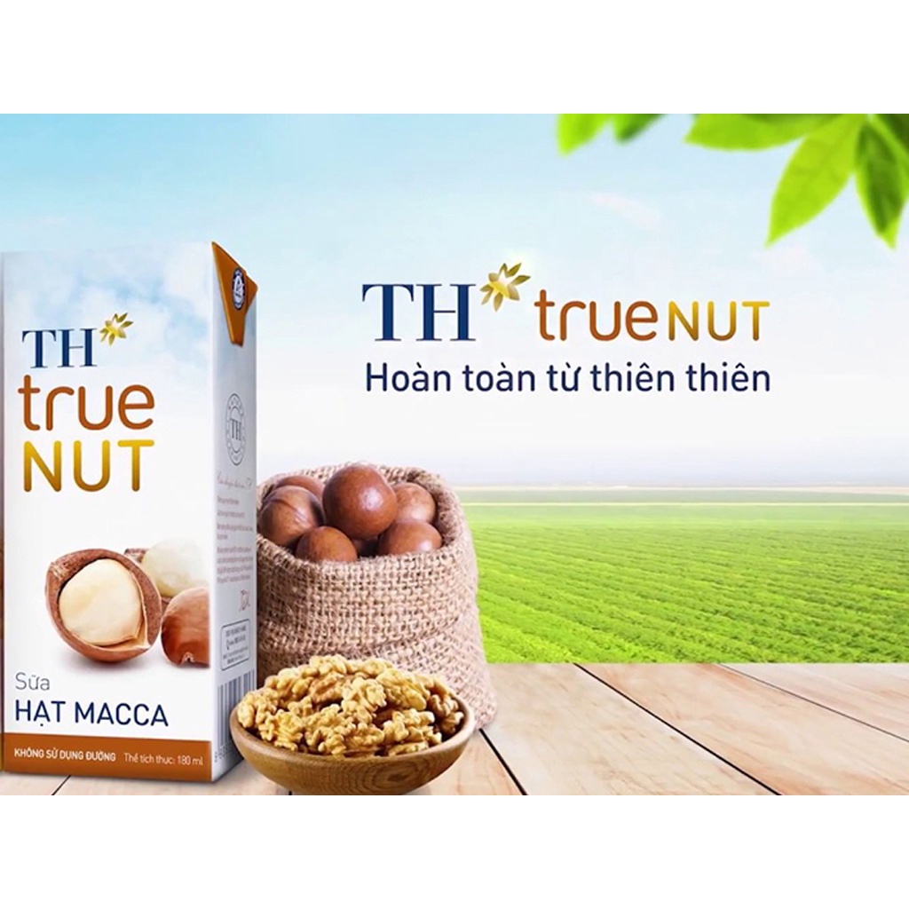 THÙNG 48 HỘP 180ML SỮA HẠT TH TRUE HN