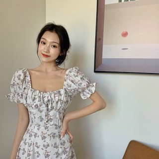 ĐẦM HOA TRẮNG NÀNG THƠ MẶC 2 KIỂU DBD426