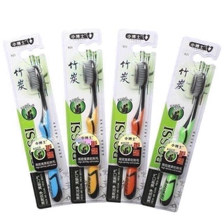 Bàn chải đánh răng bossi 921 - bàn chải than tre than hoạt tính