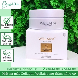 Mặt nạ mắt Collagen Weilaiya giúp thư giãn giảm quầng thâm mắt xoá nhăn hộp 60 miếng