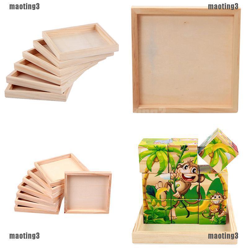 Đồ chơi khay gỗ xếp hình 6 mặt