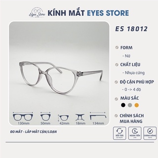 Gọng Kính Cận Nữ EYESSTORE 18012 - Nhựa Cứng