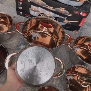 [INCU16APR] BỘ NỒI 6 NỒI VUNG KÍNH CAO CẤP