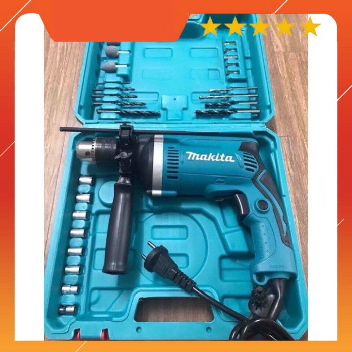 máy khoan Makita hp1630 tặng bộ phụ kiện đa năng