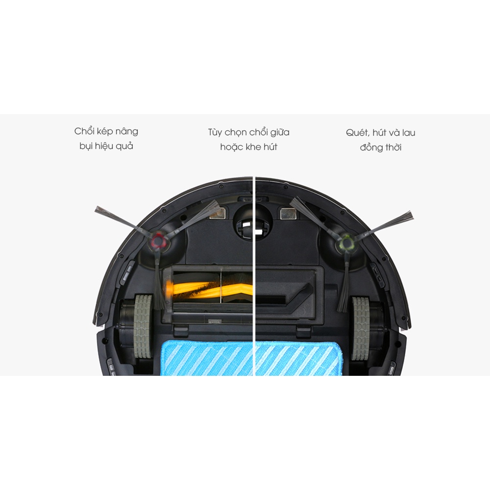 Robot Hút Bụi Ecovacs Deebot DE55 HÀNG TRƯNG BÀY, Mới, chưa qua sử dụng, full phụ kiện, APP - Tphome