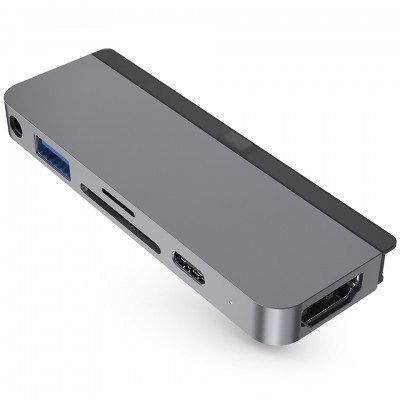 Cổng chuyển chuyên dụng HyperDrive 6-in-1 HDMI 4K/60Hz USB-C Hub cho iPad/Macbook - (HD319B) 𝐍𝐊.𝐀𝐜𝐜𝐞𝐬𝐬𝐨𝐫𝐲