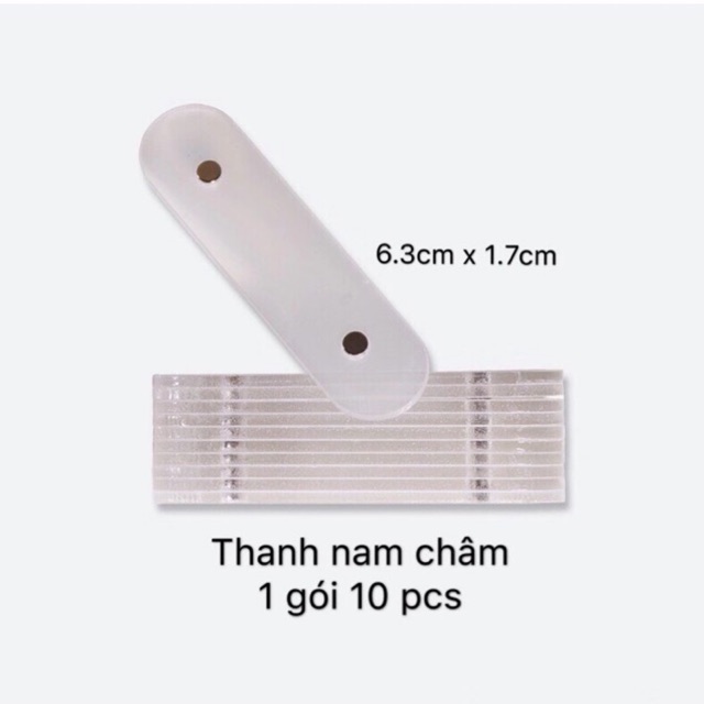 Thanh dán mẫu móng nam châm 1 gói 10pcs