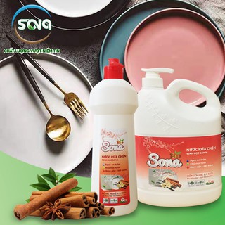 Nước Rửa Chén SoNa Hương Quế 1,6kg
