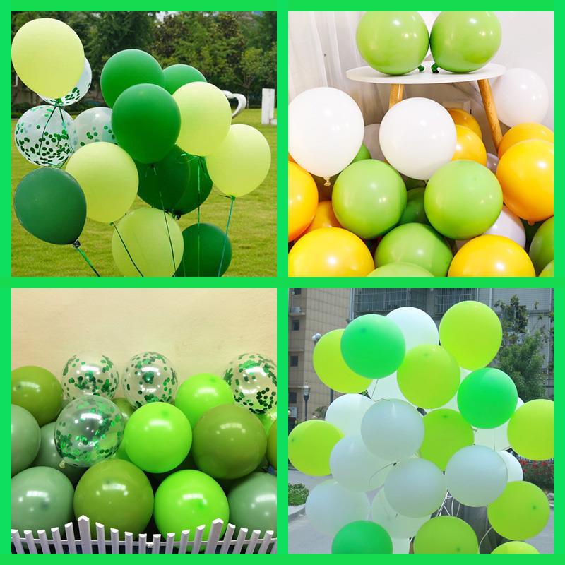 Set bóng mix tone màu lì retro trang trí sinh nhật, party, phong cách hàn quốc Fubao Store