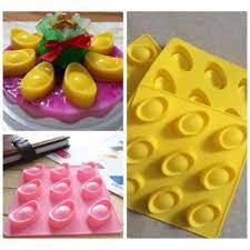 Khuôn Silicon Thỏi Vàng Mini