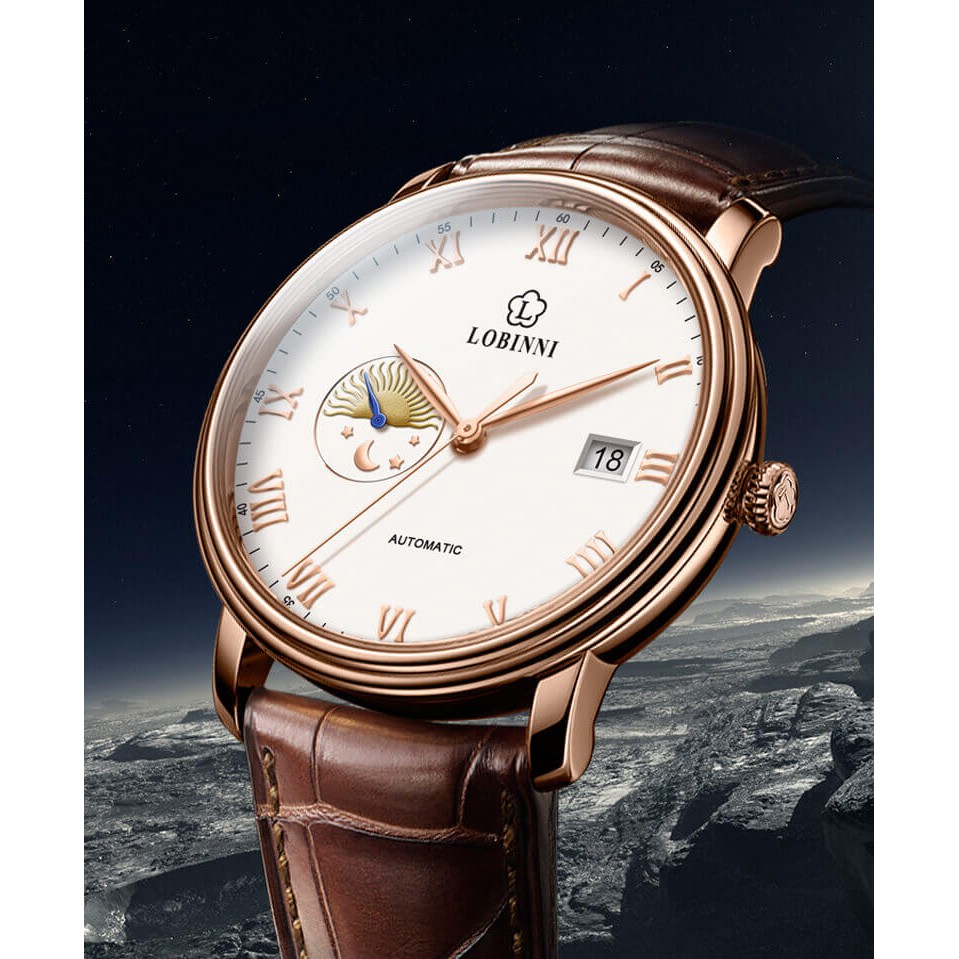 Đồng hồ nam chính hãng LOBINNI L12032-1