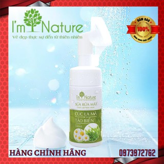 SỮA RỬA MẶT ĐẦU CỌ SILICON I'M NATURE