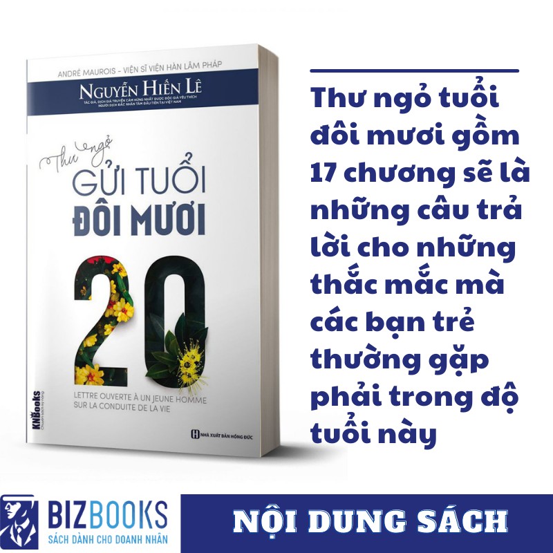 Sách - Thư Ngỏ Gửi Tuổi Đôi Mươi (Học Cùng App BIZBOOKS)