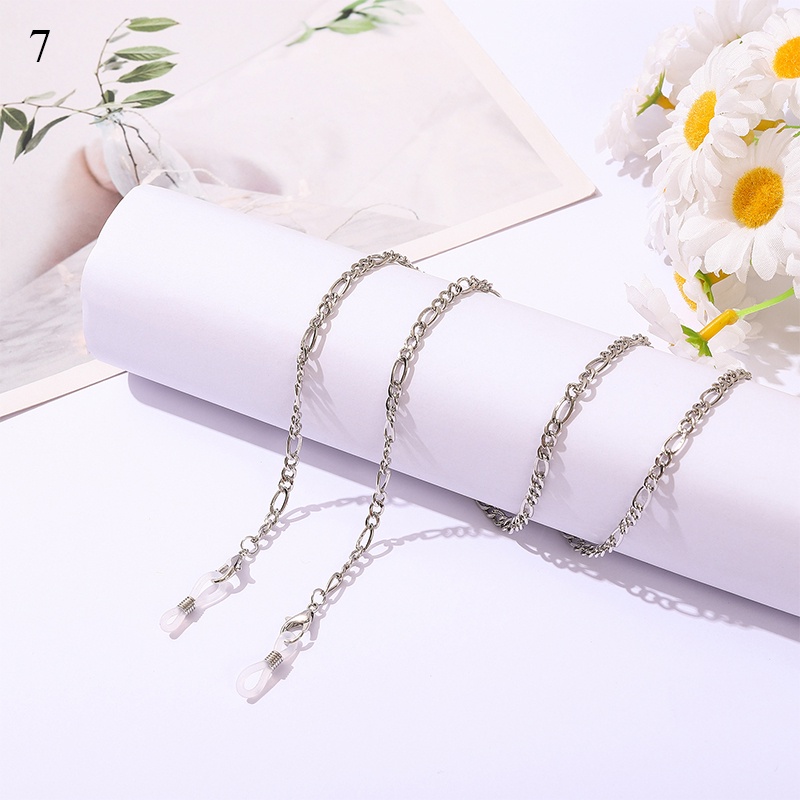 Dây Đeo Mắt Kính Bằng Kim Loại Chống Trượt Đa Năng Thời Trang Hàn Quốc