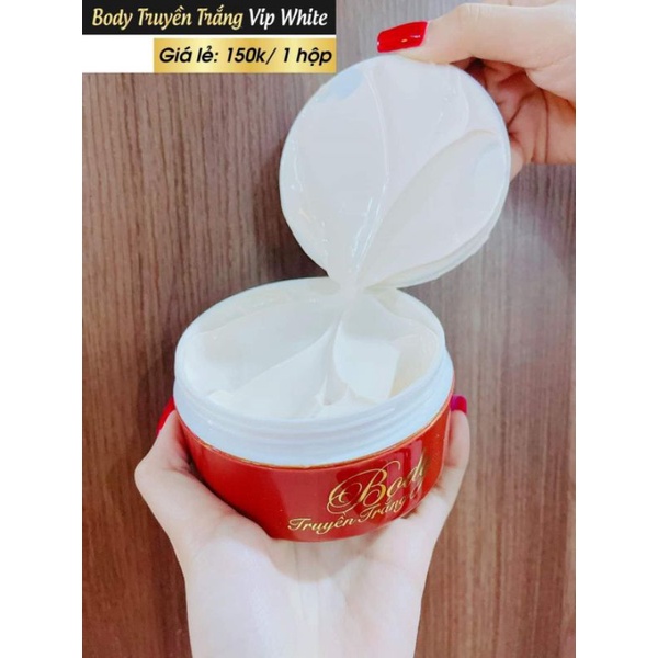 Kem Body dưỡng trắng chống nắng Vipwhite- Body Thượng lưu SPF 50+ bật tông dưỡng trắng gấp 2 lần | BigBuy360 - bigbuy360.vn