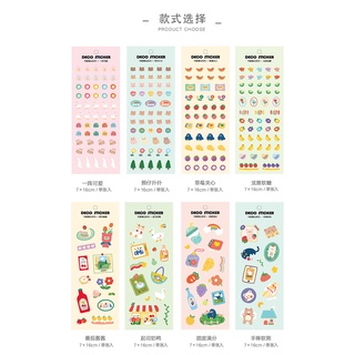 Hình dán mini trang trí sổ lưu niệm