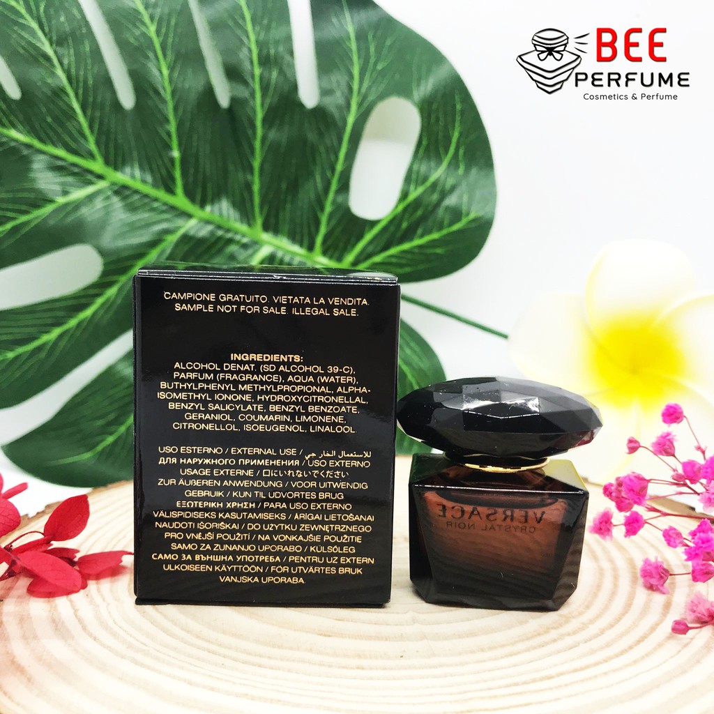 Nước Hoa Versace Crystal Noir EDT mini 5ML chính hãng cho nữ [SALE SÔC] | Thế Giới Skin Care