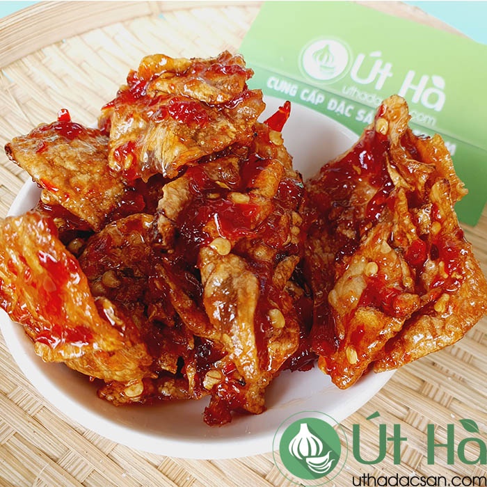 Mực Rim Me Ninh Thuận Hủ 250gr Thơm Ngon Ngọt Từ Mực Cay Cay Chua Mặn - Út Hà Đặc Sản