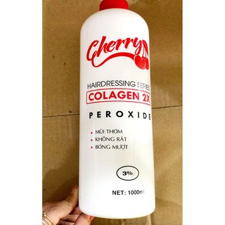 Oxy trợ nhuộm CHERRY COLLAGEN 1000ml