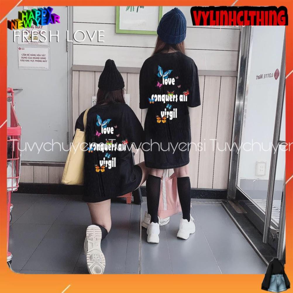 Áo Thun LOVE Form Rộng Nam Nữ Hàn Quốc Tuổi Teen Cực HOT_ZUKABEO
