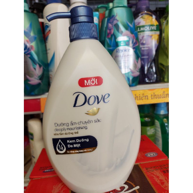 SỮA TẮM DƯỠNG ẨM DỊU MÁT DOVE AQUA MOISTURE 900 ML.