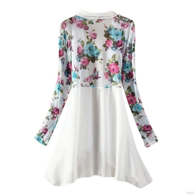 Áo choàng chiffon dáng dài cho nữ