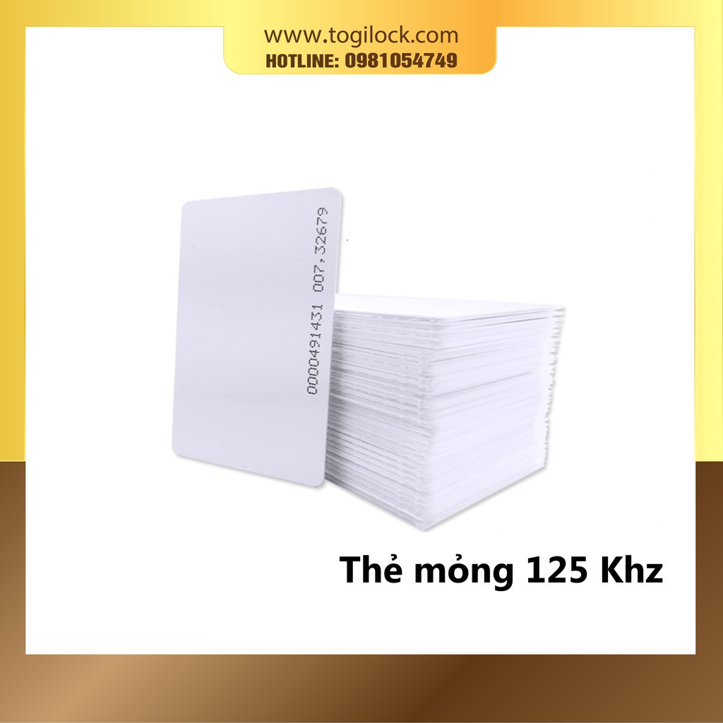 Thẻ từ RFID tần số 125 Khz