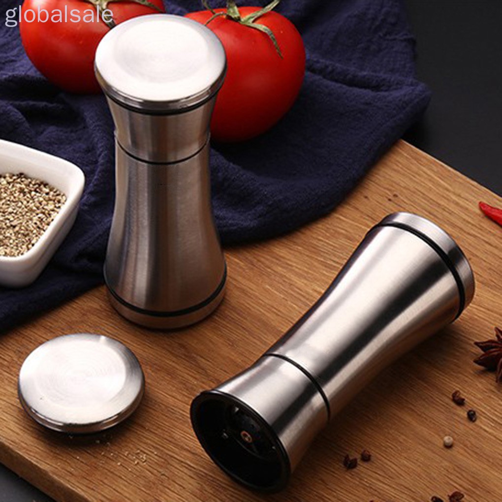 Dụng cụ xay tiêu bằng thép không gỉ đa năng tiện dụng 120ml