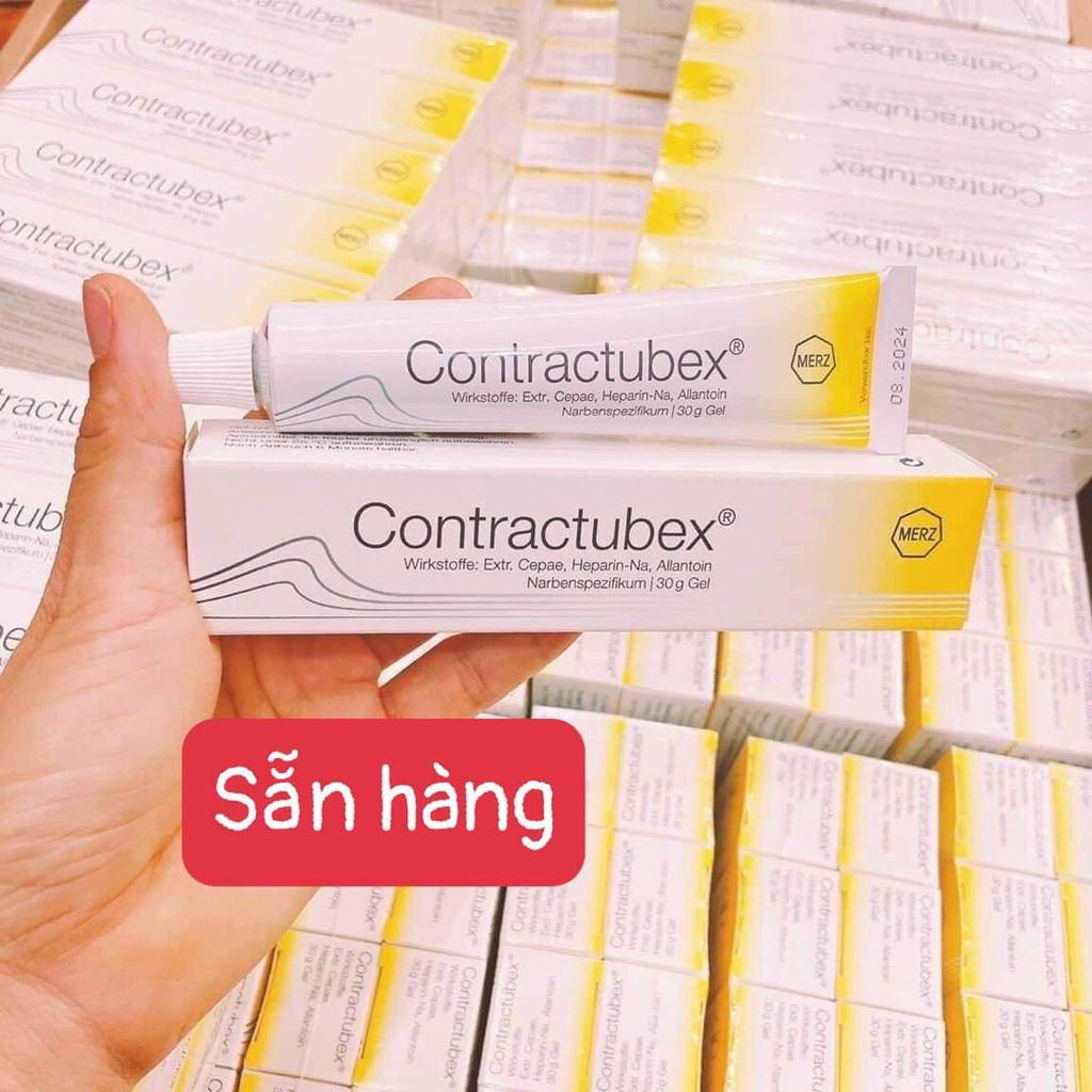 Kem Bôi Mờ Sẹo Contractubex Đức Tuýp 30g (Có bill) siêu Đỉnh trên thế giới