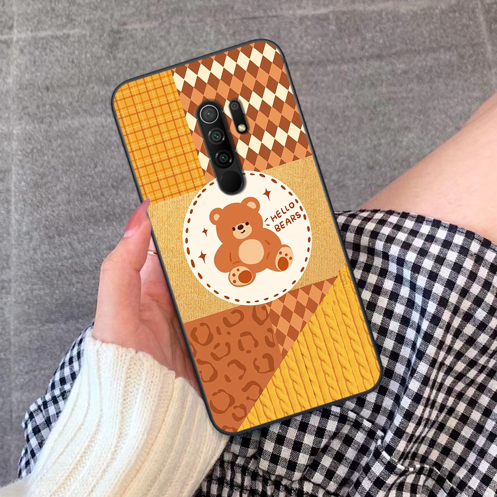 Ốp lưng Xiaomi REDMI 9 happy day, gấu bear dễ thương - BỀN - ĐẸP -BAO GIÁ TOÀN THỊ TRƯỜNG
