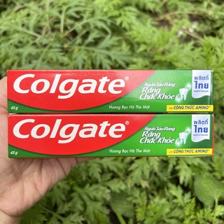 Kem đánh răng Colgate (hương trà xanh/than hoạt tính/bạc hà/optic white/Deep clean)