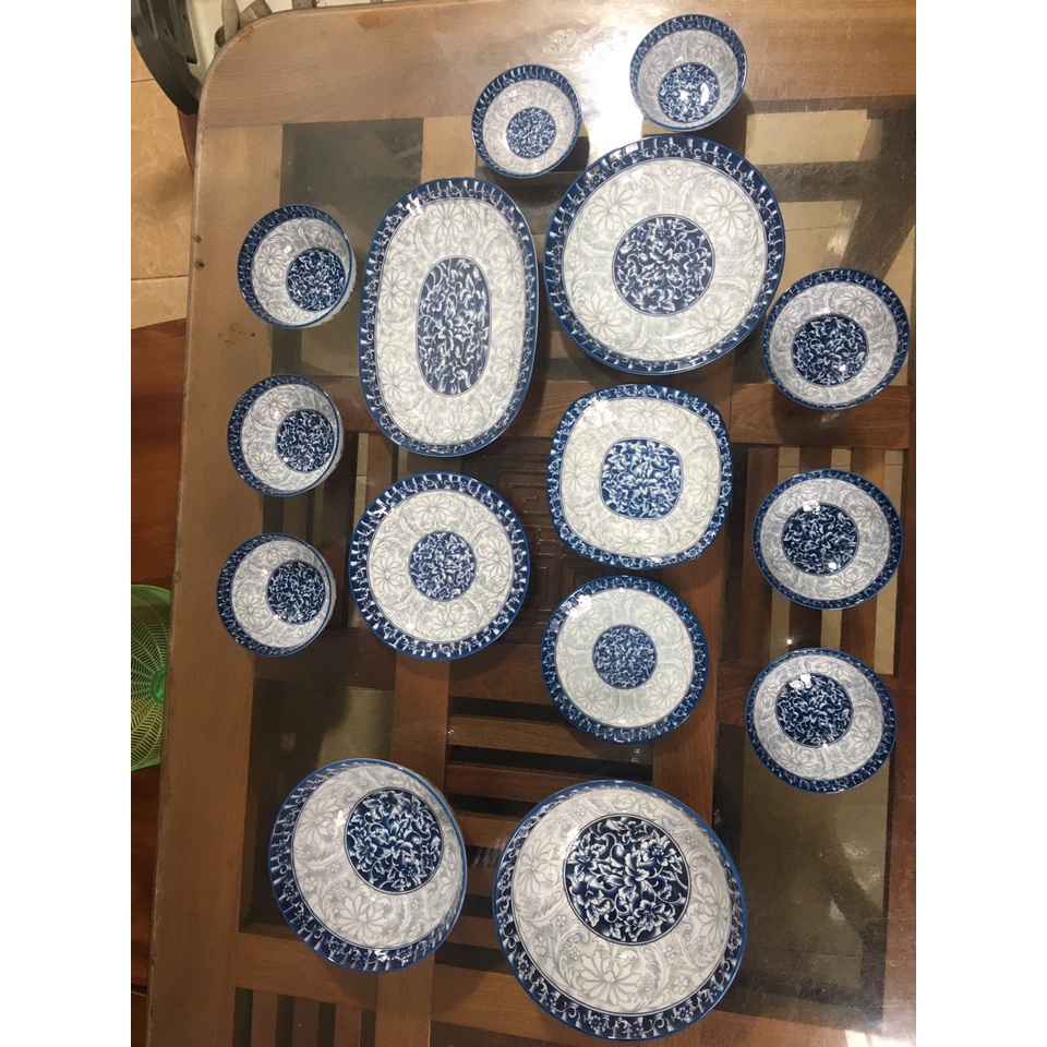 Bát Đĩa Bát Tràng Đủ kích thước các loại hàng loại 1