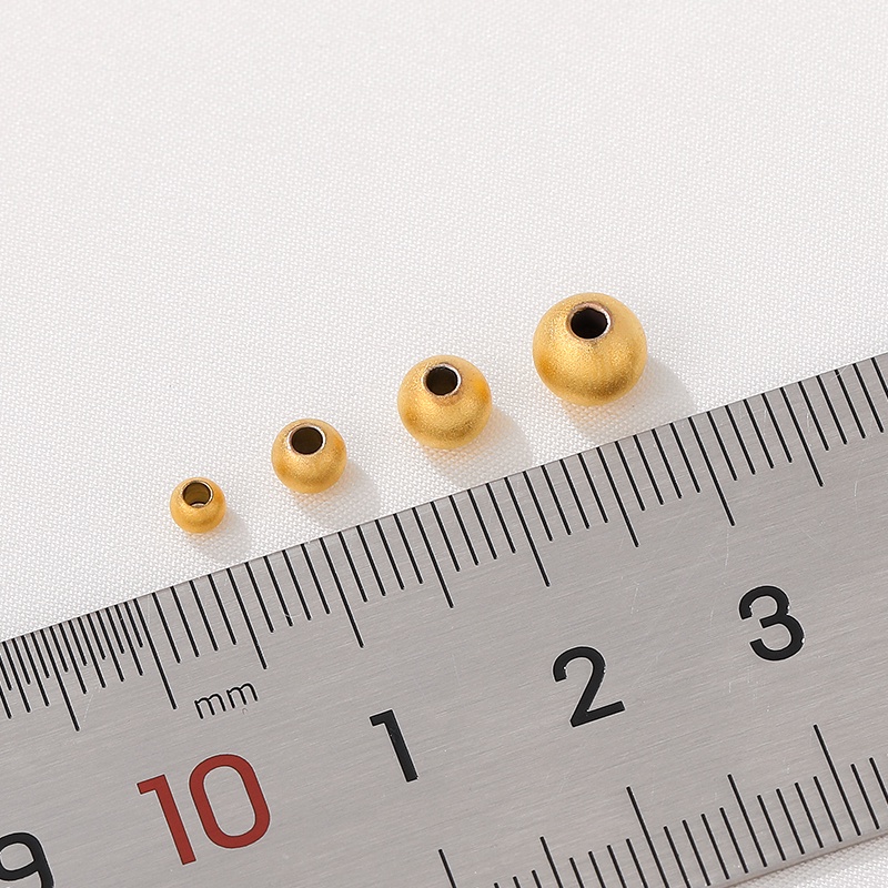 Bộ Hạt Tròn Màu Sắc Dùng Làm Vòng Tay/Dây Chuyền diy