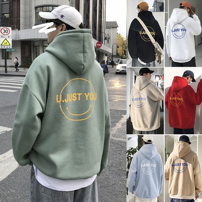 Áo hoodie lót nhung dày dặn phong cách Hàn Quốc thời trang thu đông cho nam size M-5XL | BigBuy360 - bigbuy360.vn