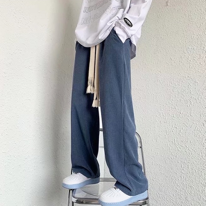 Quần ống rộng phong cách Hàn Quốc thời trang cho nam
