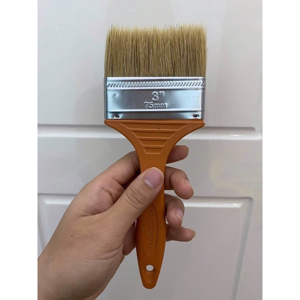 (VZ) Combo Sơn phủ trong nhà Dulux + Lu lăn + chổi, mầu trắng-ib trọn mầu. hũ 2 Lít(bán lẻ).