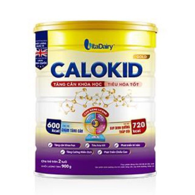 Sữa Calokid gold 900g(1-10 tuổi)