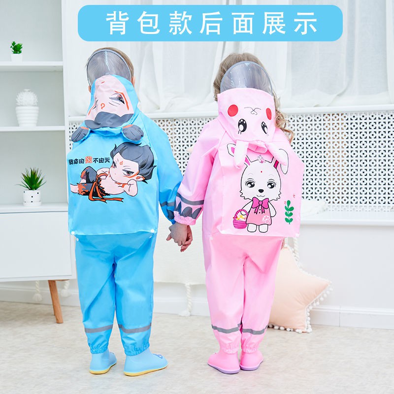 Bán trước✒▧◄Áo mưa trẻ em một mảnh poncho mẫu giáo bé mầm non 2-6 tuổi 3-8 đi bộ ngoài trời