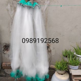 Lưới đánh cá 3 lớp then 1 cao 1,2m dài 90m đánh cá mương và cá rô,diếc và các loại cá to hơn