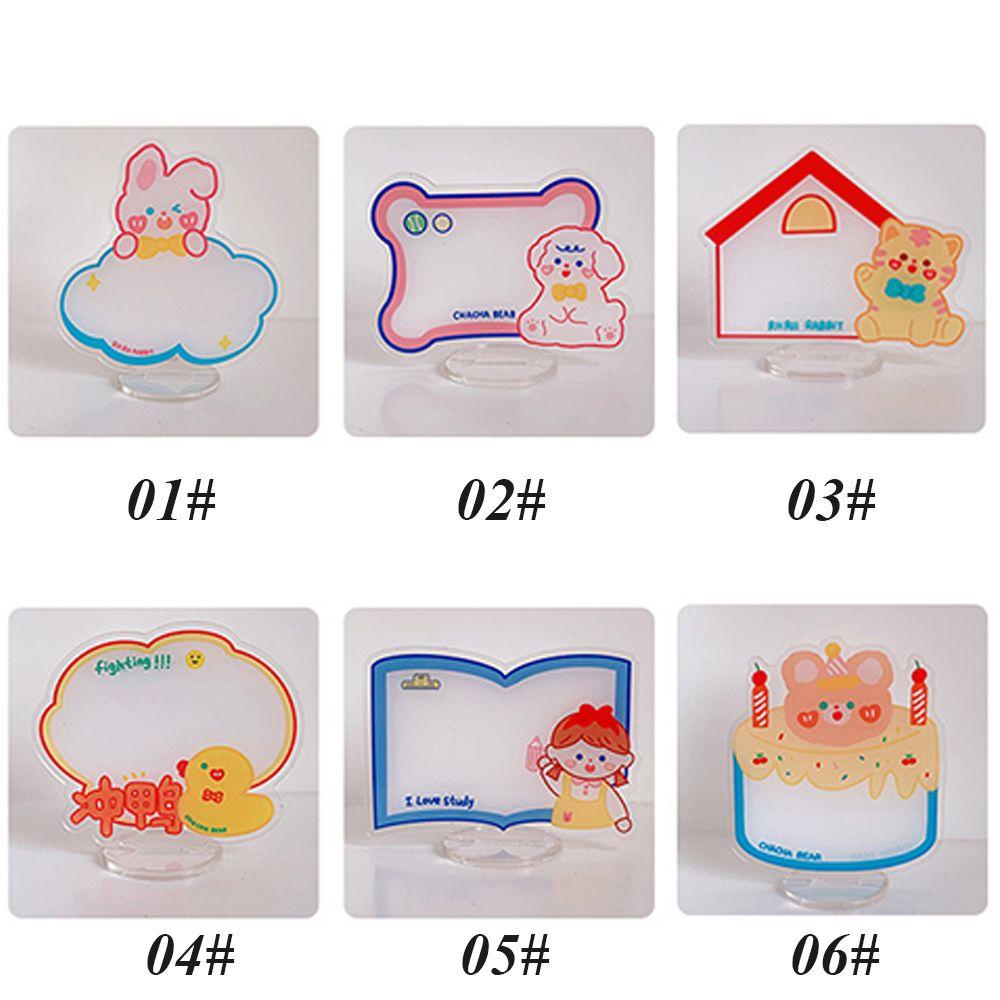 Bảng Trắng Trong Suốt Ghi Chú Lên Kế Hoạch Họach Hoạt Hình Graffiti