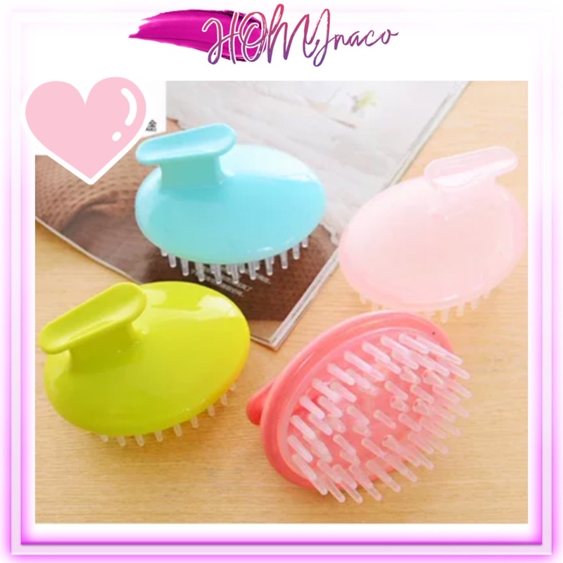 [Siêu Mềm] Lược Gội Đầu Massage Silicon nhựa PP Màu Pastel siêu xinh