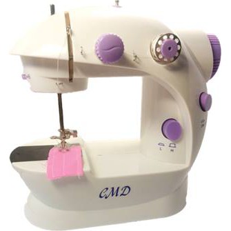 Máy khâu mini đa năng dùng được cả pin và điện