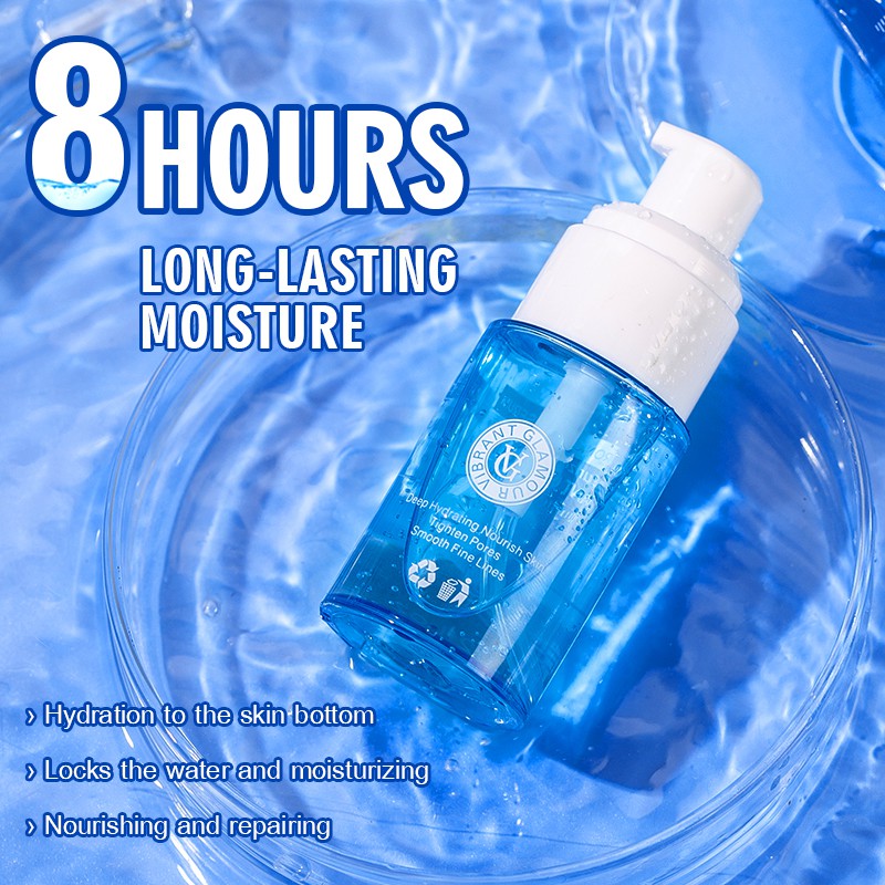 Serum VIBRANT GLAMOUR Chiết Xuất Axit Hyaluronic Giữ Ẩm Giảm Mụn Và Nếp Nhăn Làm Trắng Thu Nhỏ Lỗ Chân Lông 30ml | BigBuy360 - bigbuy360.vn