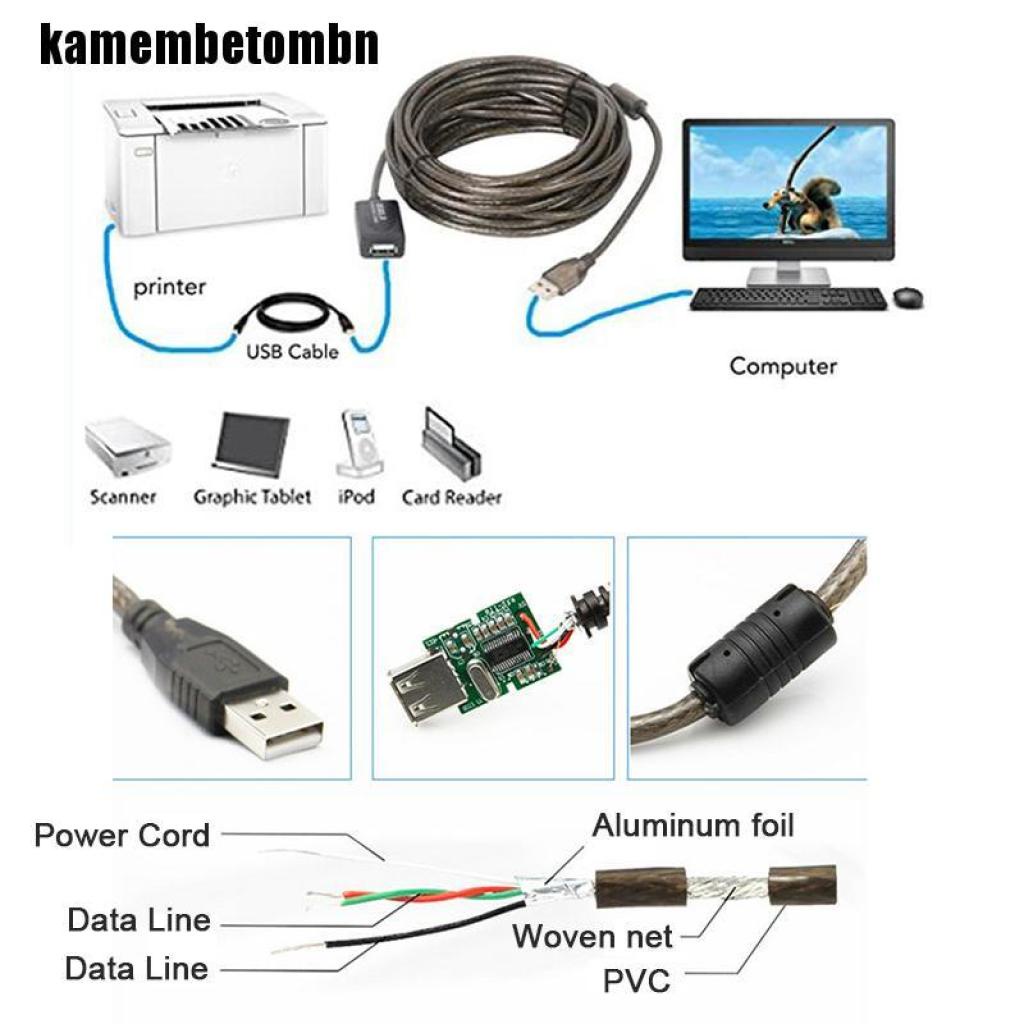 Dây Cáp Mở Rộng Usb 5m 10m 15m 20m | BigBuy360 - bigbuy360.vn