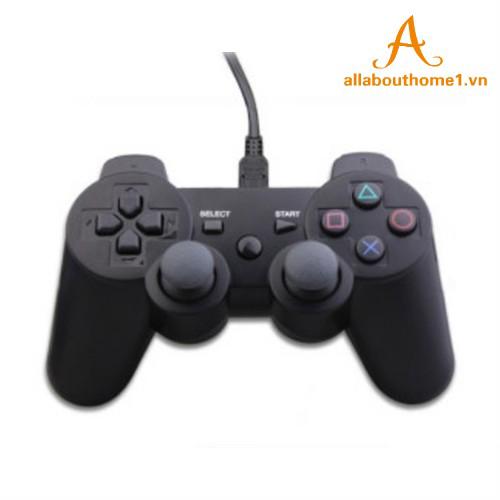 Tay cầm chơi game có dây kết nối usb cho ps3 pc
