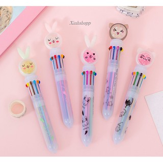 Bút Bi 10 Màu Các Loại