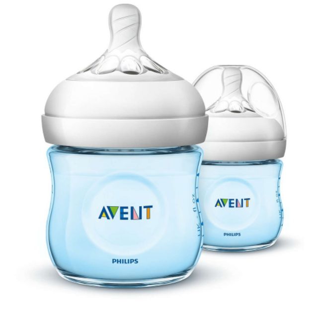 Bình sữa Philips Avent Natural 125ml màu xanh